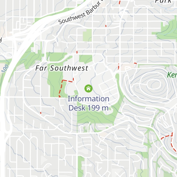 Map of Information Desk