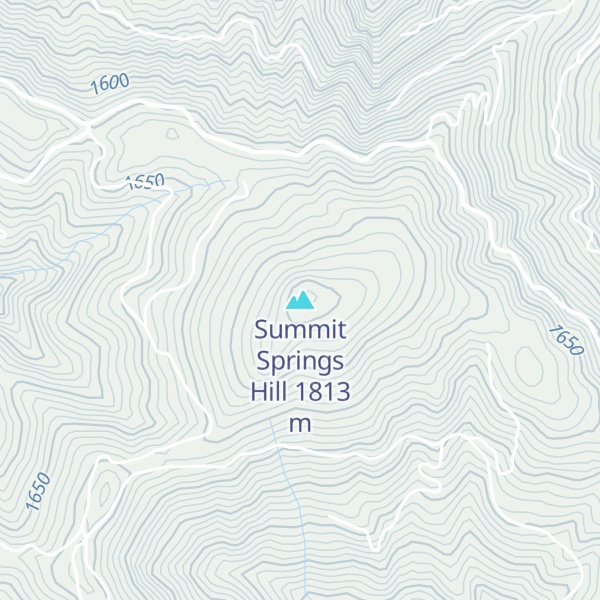 Map of Summit Springs Hill