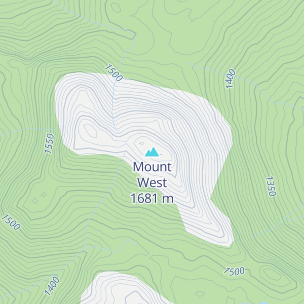 Map of Mount West