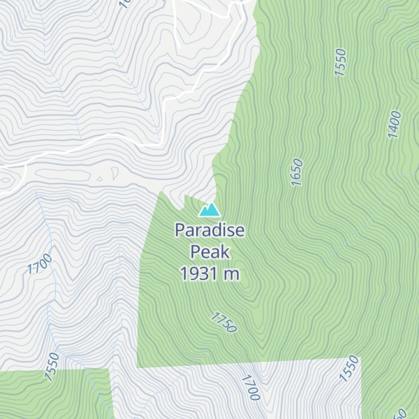Map of Paradise Peak