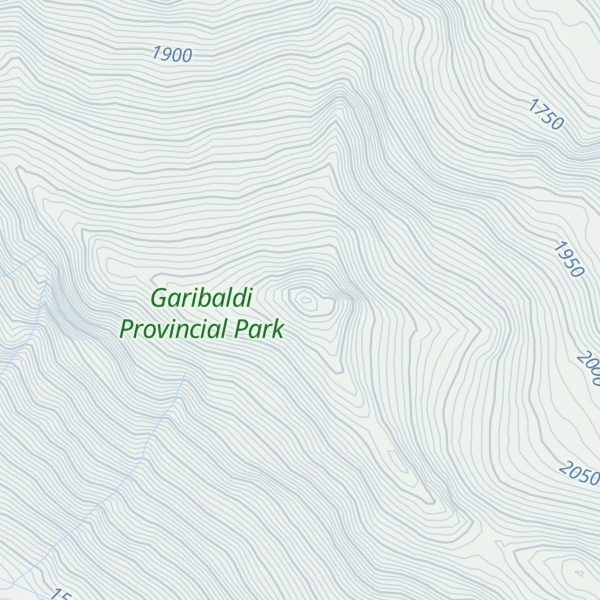 Map of Veeocee Mountain