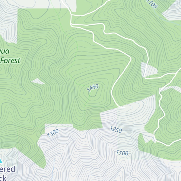 Map of Hawk Mountain