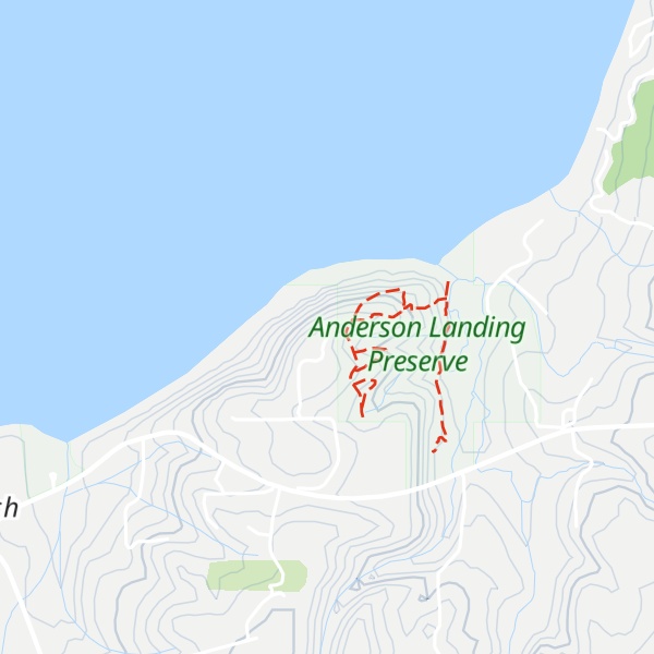Map of Lone Rock