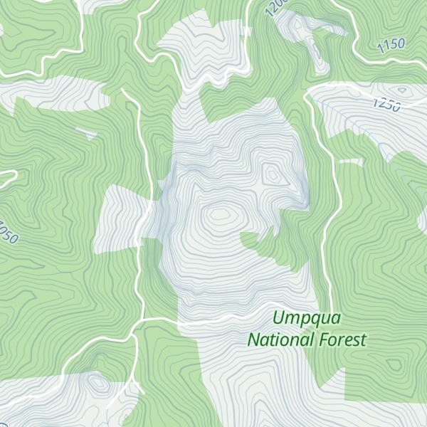 Map of Black Butte