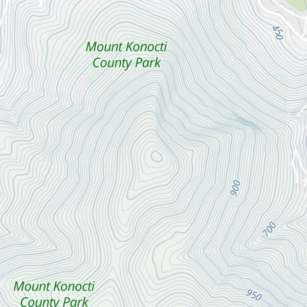 Map of Buckingham Peak