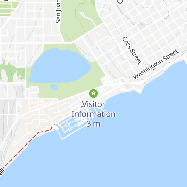 Map of Visitor Information