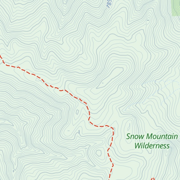 Map of North Ridge