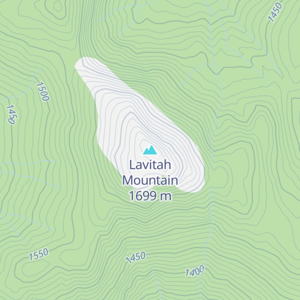 Map of Lavitah Mountain