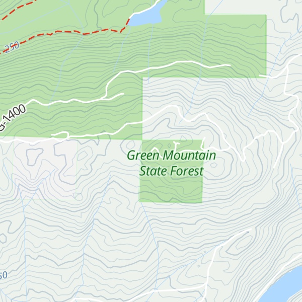 Map of Gold Mountain