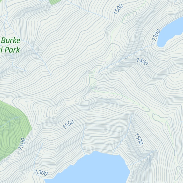 Map of Mount Bonnycastle