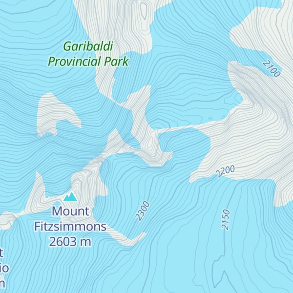 Map of Mount Iago