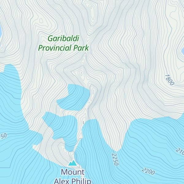 Map of Mount Philip