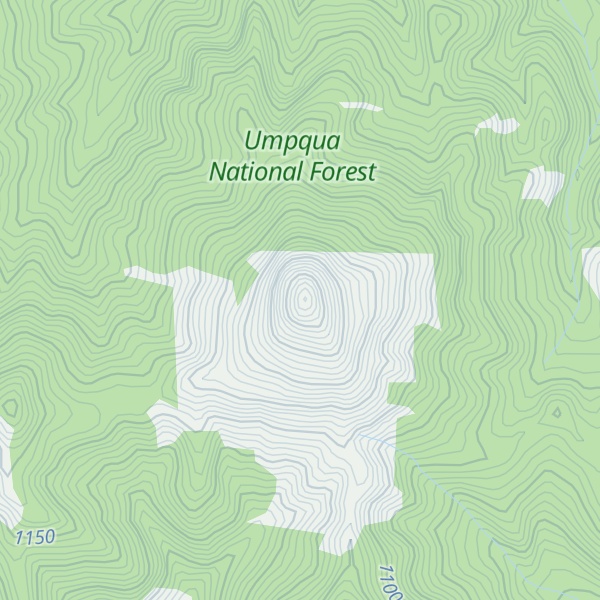 Map of Foster Butte
