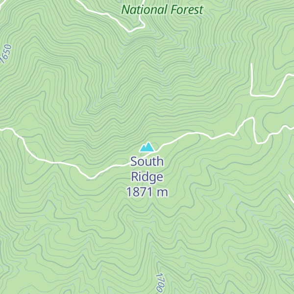 Map of South Ridge
