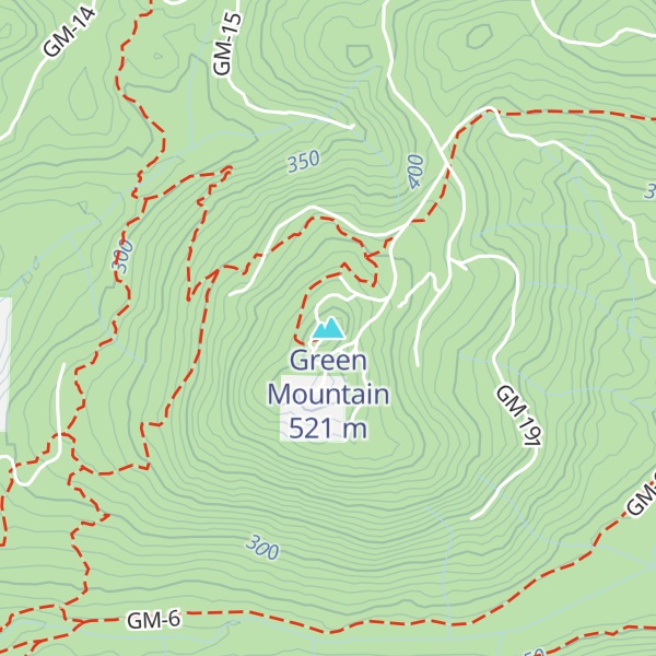 Map of Green Mountain