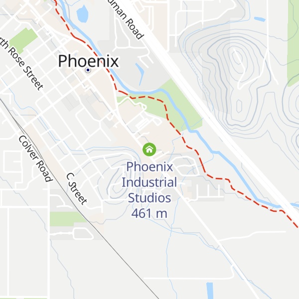Map of Phoenix Industrial Studios