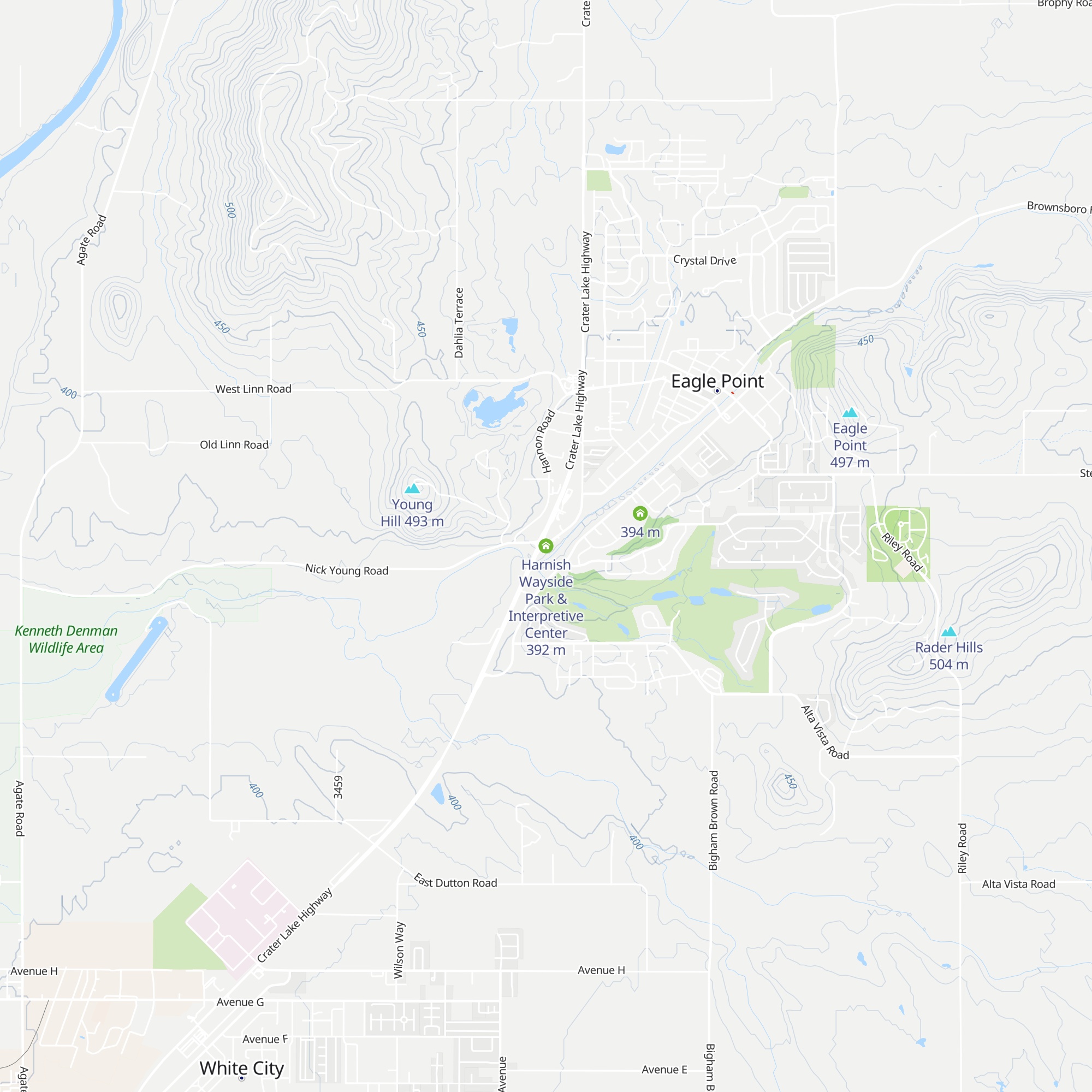 Harnish Wayside Park & Interpretive Center map