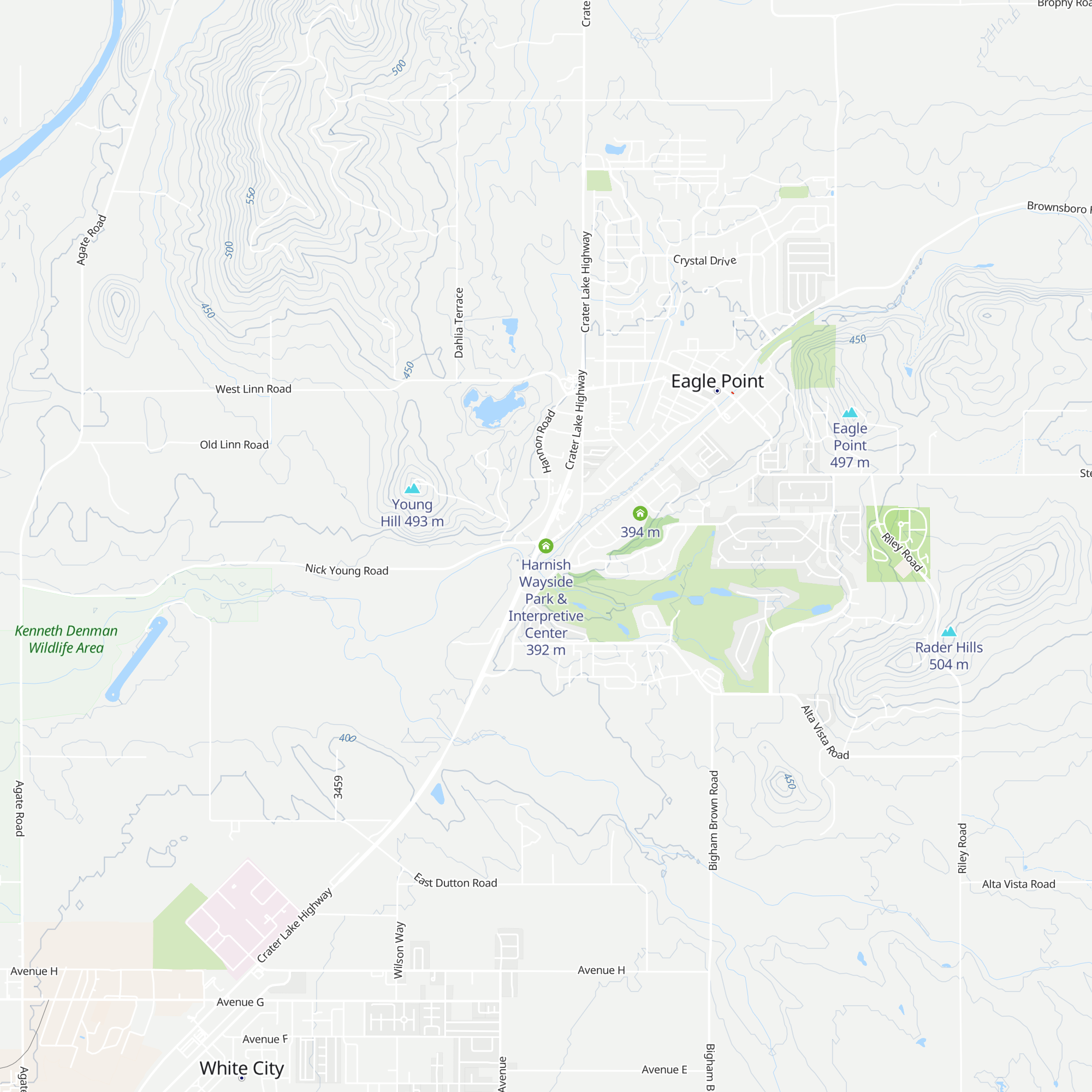 Harnish Wayside Park & Interpretive Center map