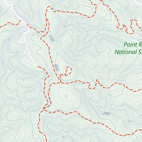 Map of Mount Wittenberg