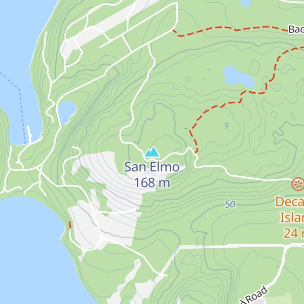 Map of San Elmo