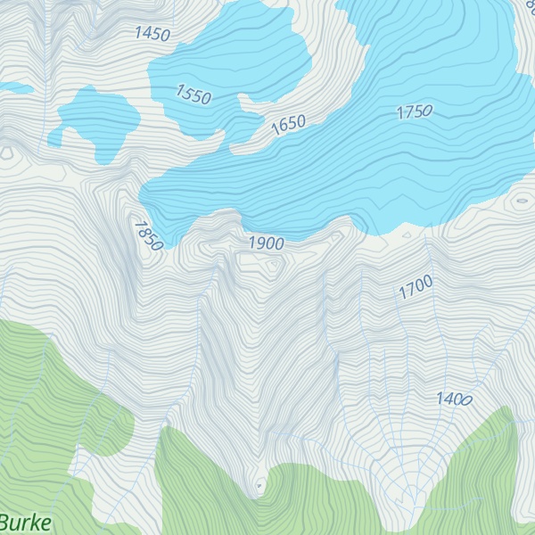 Map of Meslilloet Mountain