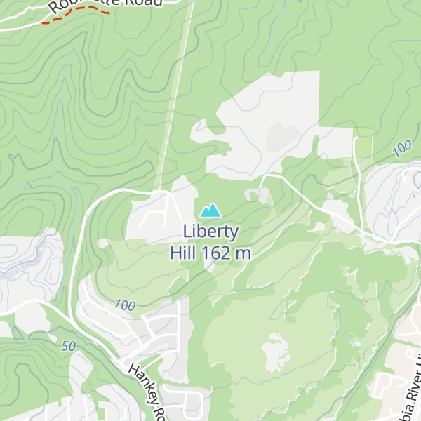Map of Liberty Hill