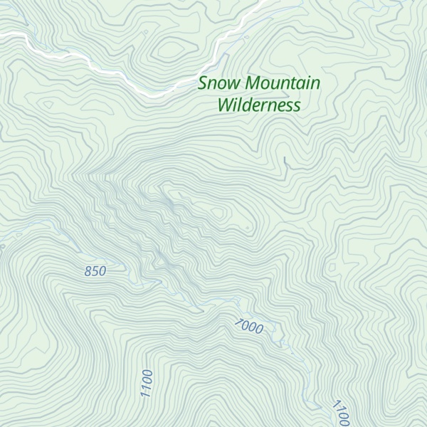 Map of Copper Butte