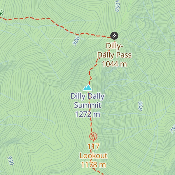 Map of Dilly Dally Summit