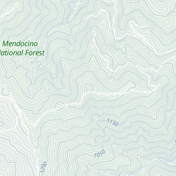 Map of French Ridge