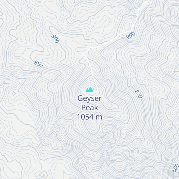 Map of Geyser Peak