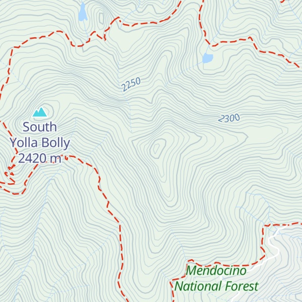 Map of Mount Linn