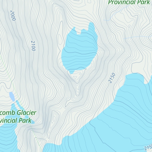 Map of Phalanx Mountain