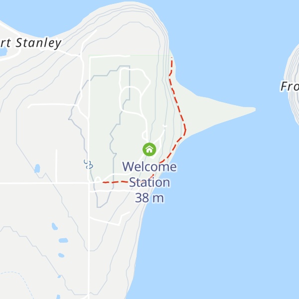 Map of Welcome Station