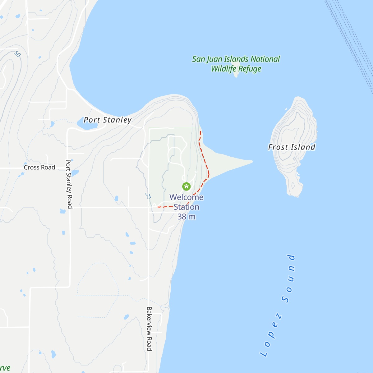Welcome Station map