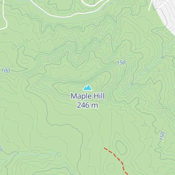 Map of Maple Hill