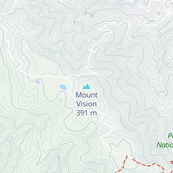 Map of Mount Vision