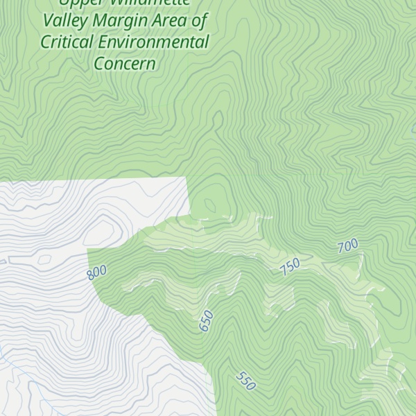 Map of Horse Rock