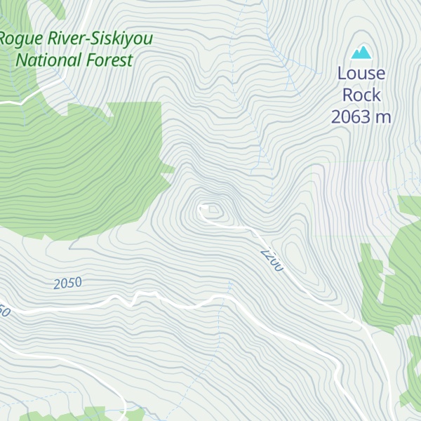Map of Dutchman Peak