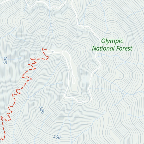 Map of Mount Walker