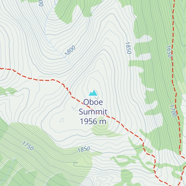 Map of Oboe Summit