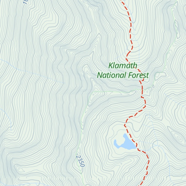 Map of Black Mountain