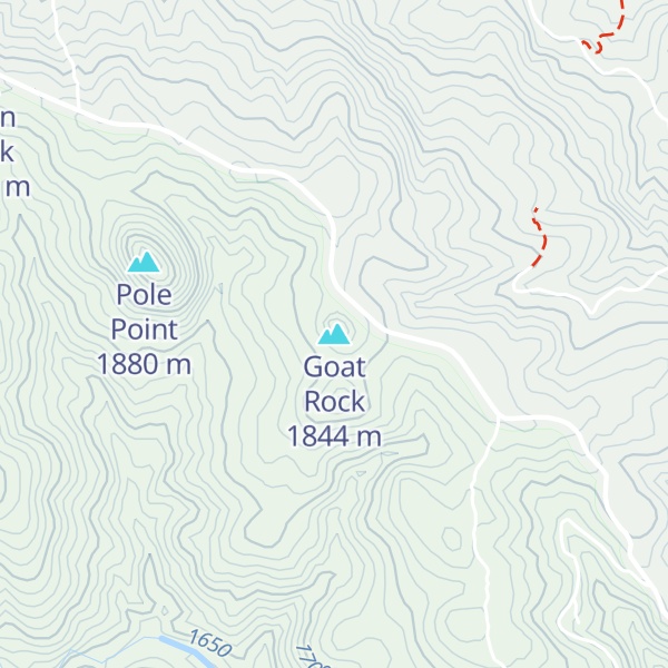 Map of Goat Rock