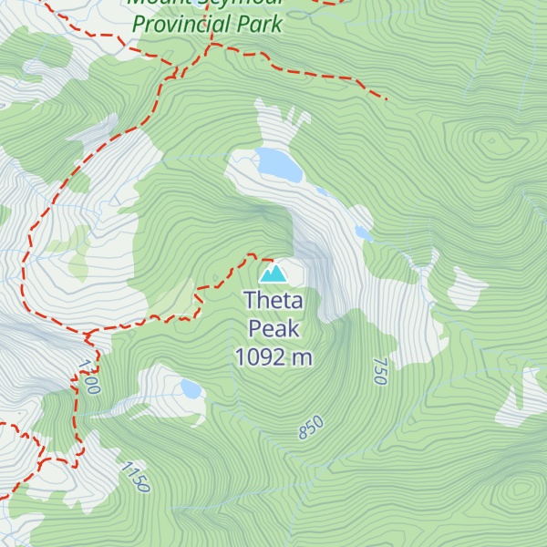 Map of Theta Peak