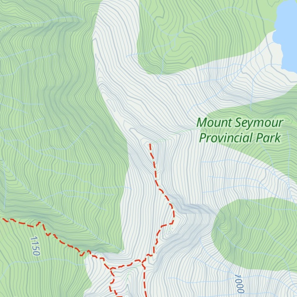 Map of Presbyter Peak