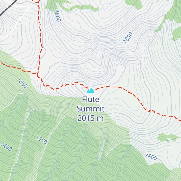Map of Flute Summit
