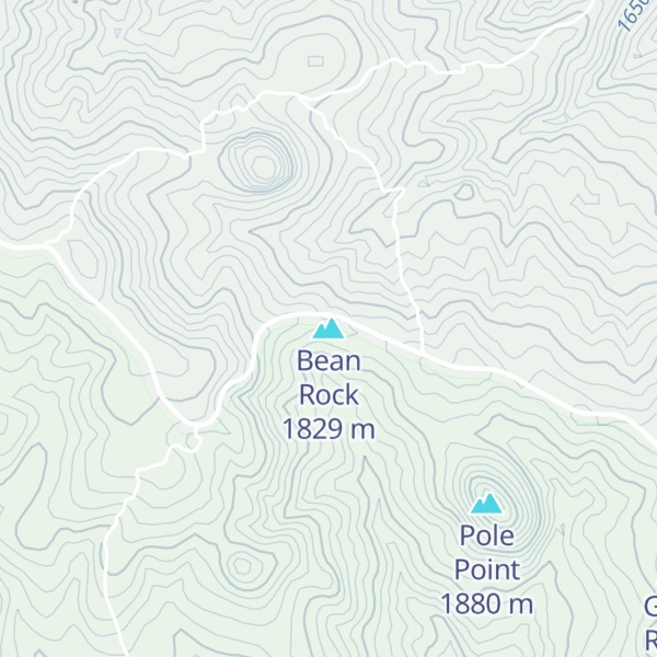 Map of Bean Rock