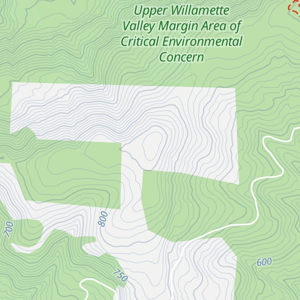 Map of Bald Mountain