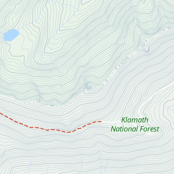 Map of Grizzly Peak