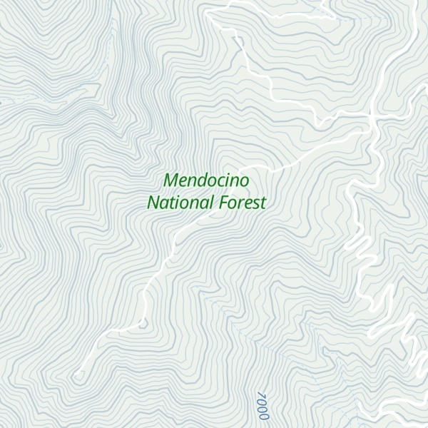 Map of Elk Mountain