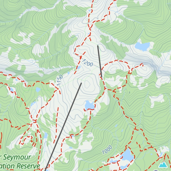 Map of Mystery Peak